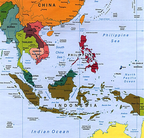 the map